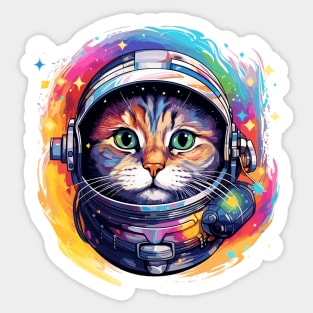 Astro cat Sticker